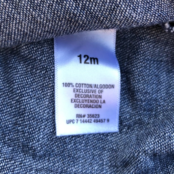 Carter’s Rompers Baby Girl Size 12M - Picture 7 of 7